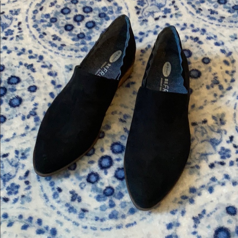 Ankle black booties